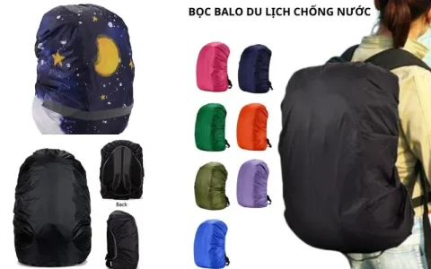 bọc balo chống mưa