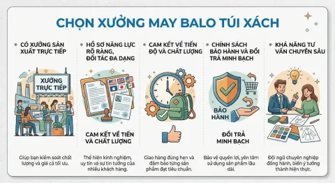 Giải Pháp May Balo Túi Xách Giá Rẻ: Bí Quyết Tối Ưu Chi Phí & Chất Lượng