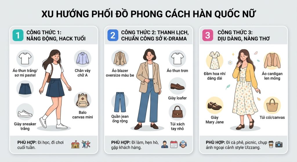 phong cách Hàn Quốc phong cách Hàn Quốc