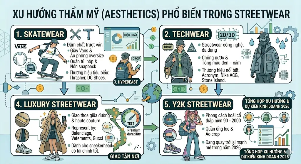 Phong Cách Streetwear