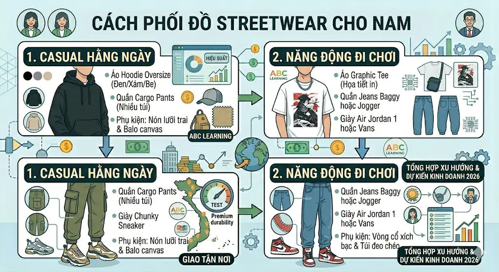 Phong Cách Streetwear