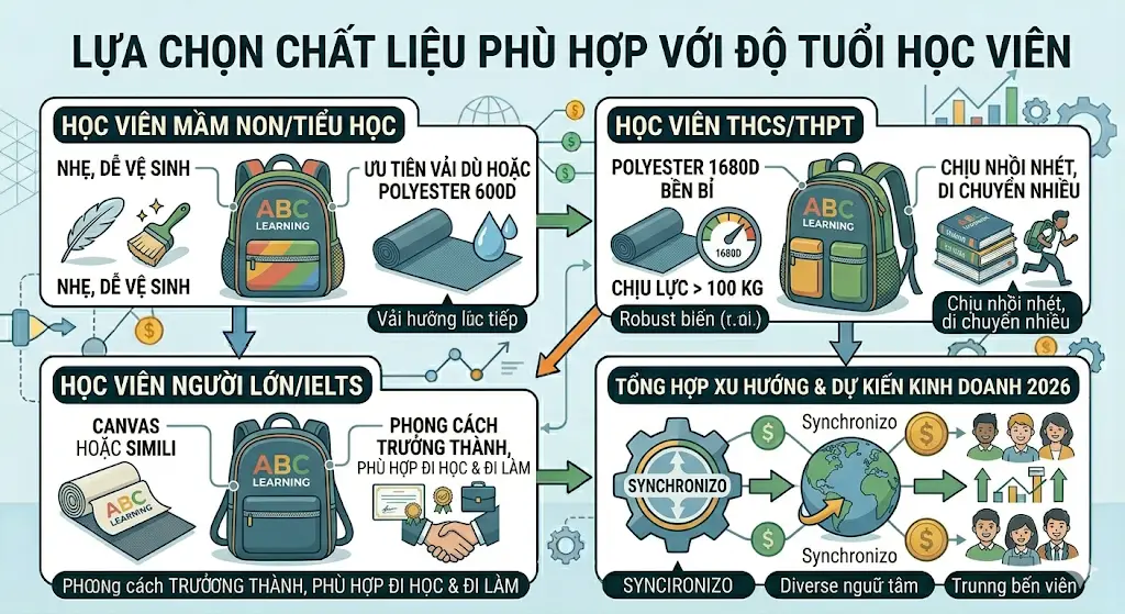 Bí Quyết Tối Ưu Chi Phí May Balo Anh Văn Sỉ (Tiết Kiệm 20% - 30% Ngân Sách)