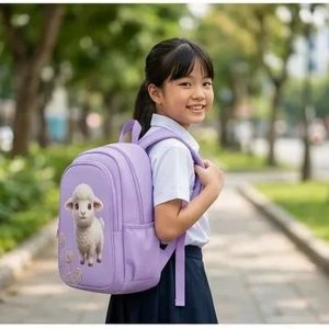 Cặp học sinh cấp 1 tuổi Mùi