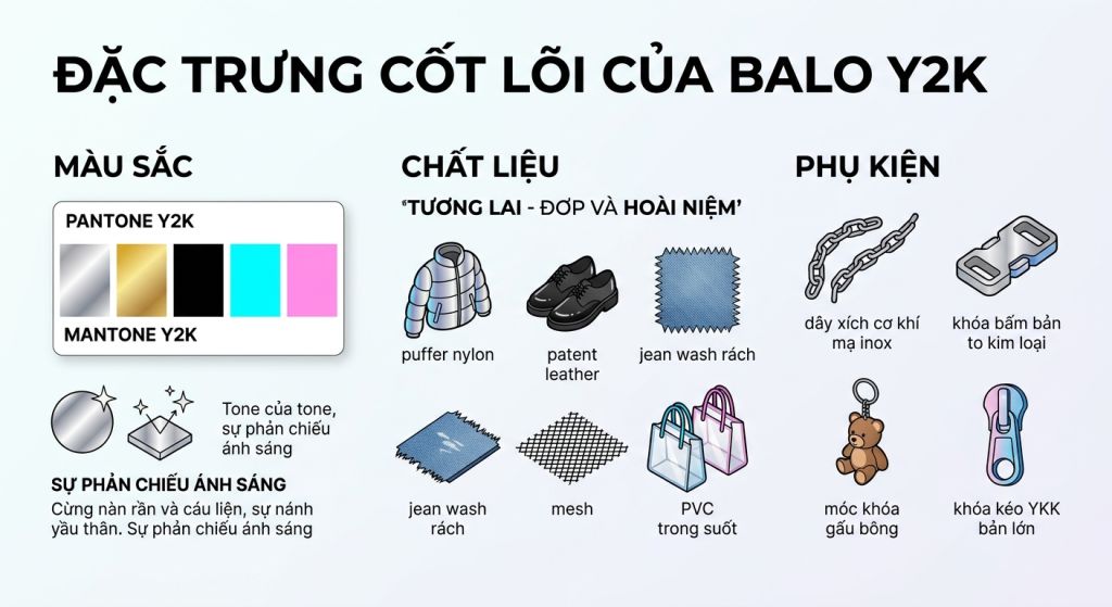 Quy Trình Thiết Kế May Balo Thời Trang Phong Cách Y2K