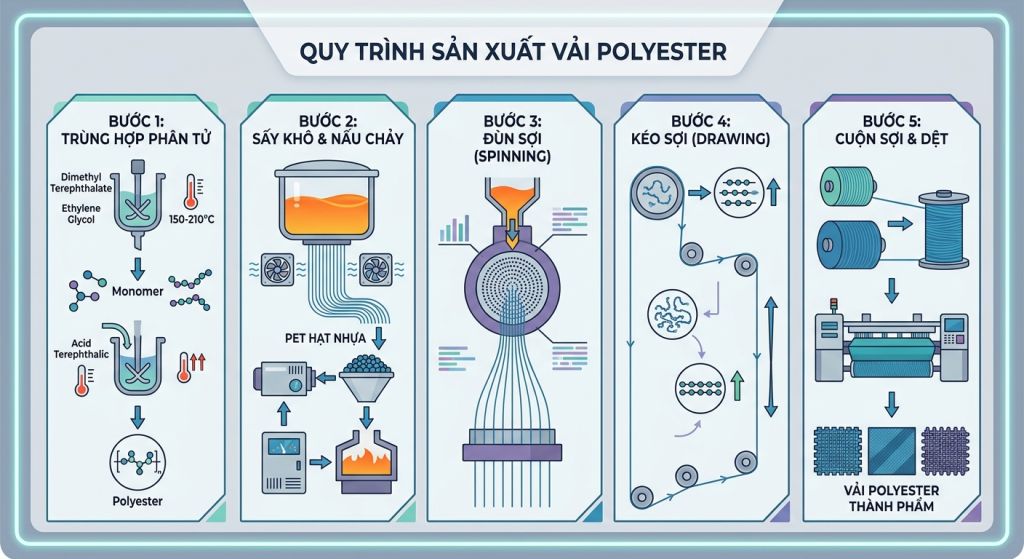 Vải Polyester