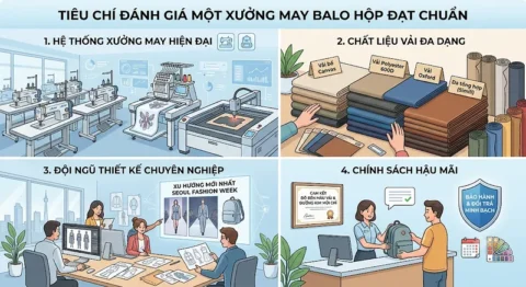 balo hộp hàn quốc