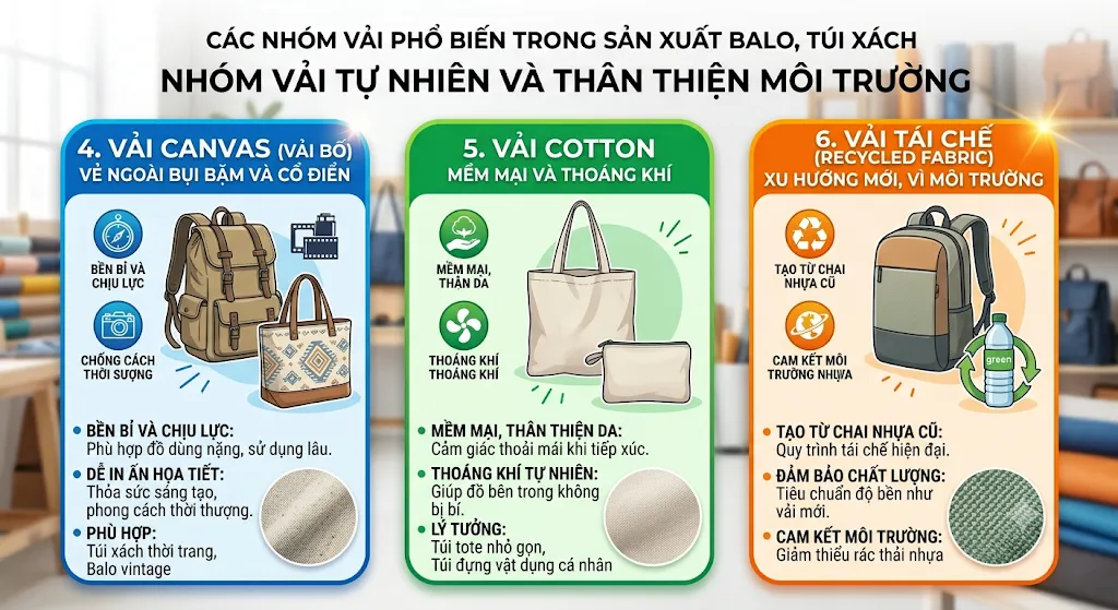 các loại vải trên thị trường