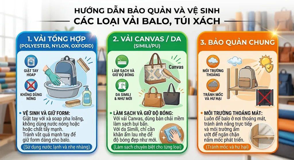 các loại vải trên thị trường