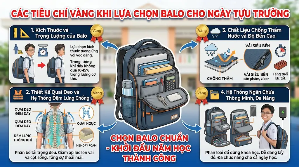 Chọn Balo Tựu Trường Chuẩn Chọn Balo Tựu Trường Chuẩn