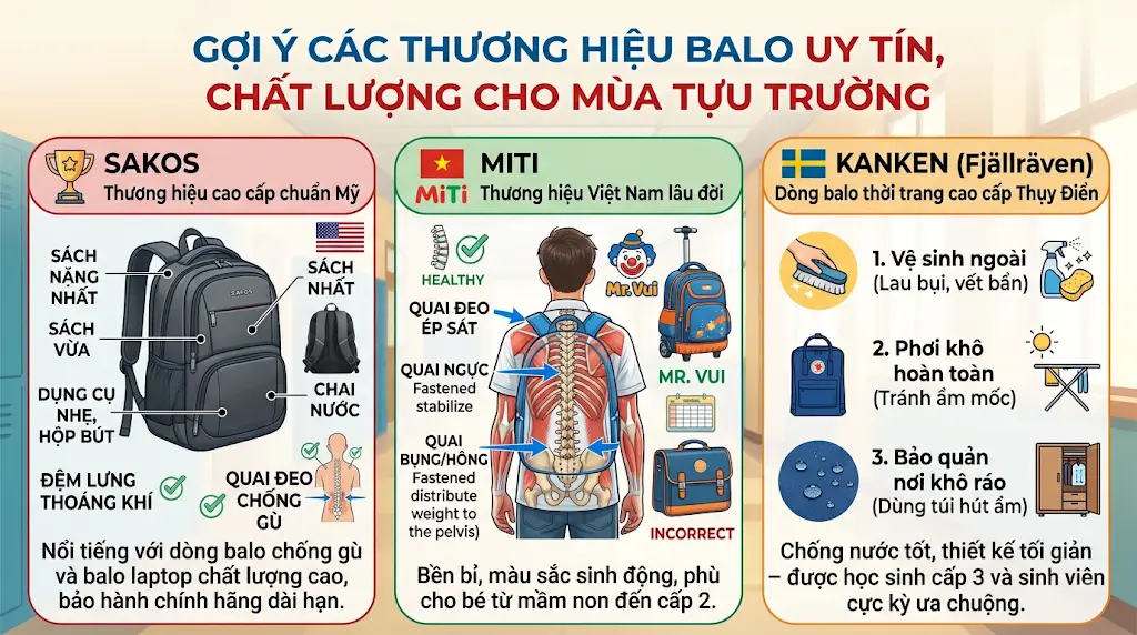 Chọn Balo Tựu Trường Chuẩn Chọn Balo Tựu Trường Chuẩn