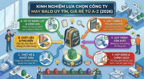 Lựa Chọn Công Ty May Balo