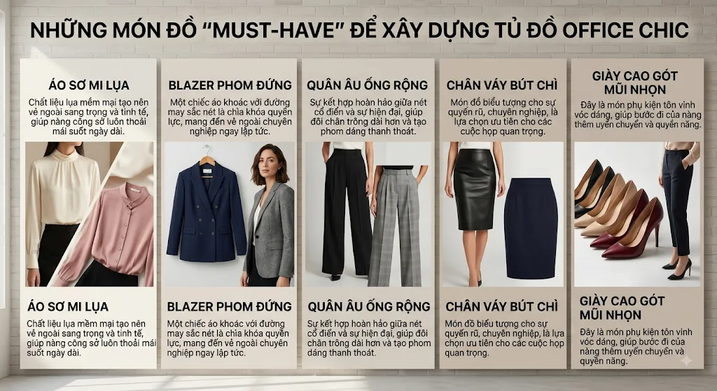 Phong cách Office Chic