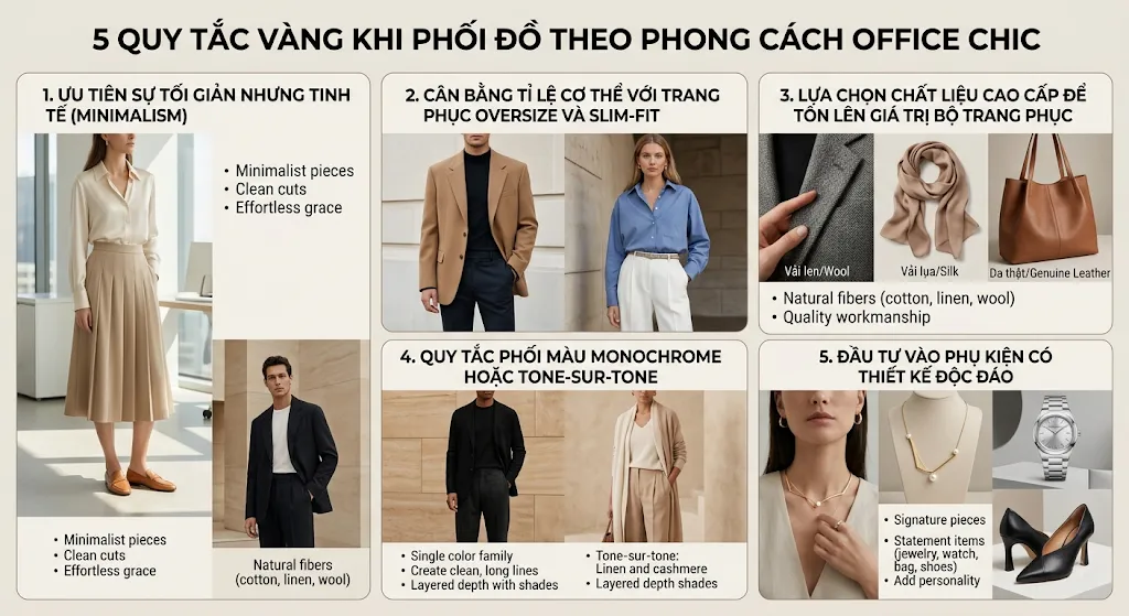 Phong cách Office Chic