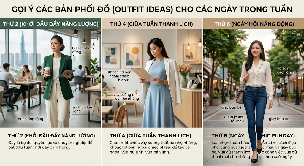Phong cách Office Chic