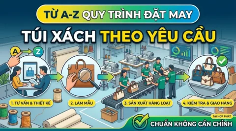 Quy Trình Đặt May Túi Xách