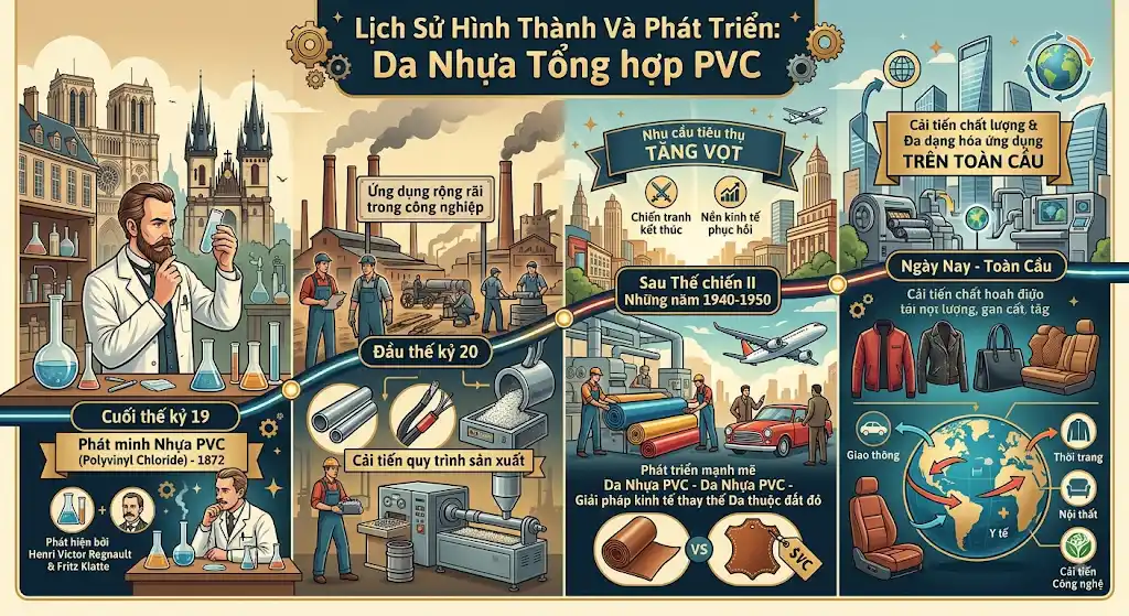 Vải Da PVC Vải Da PVC