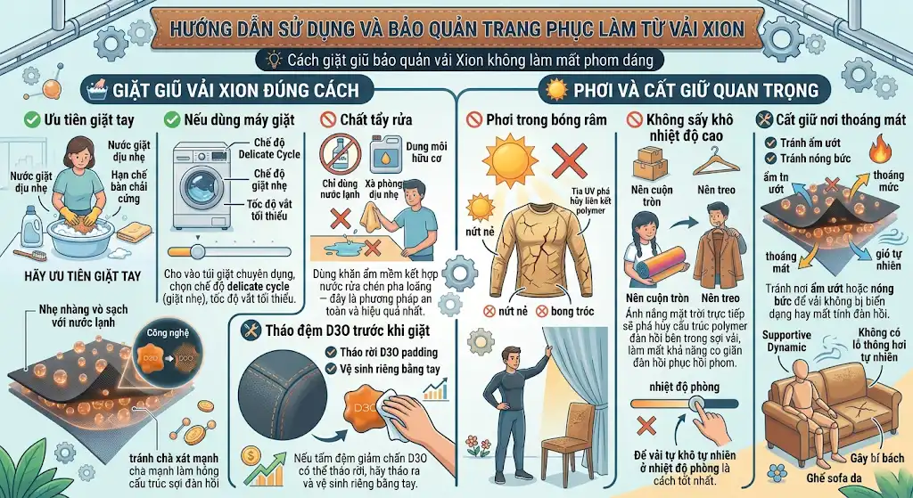 Vải Xion Vải Xion