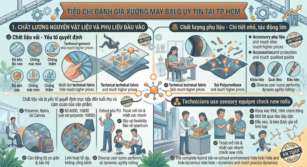 Xưởng May Balo Giá Rẻ TP HCM Xưởng May Balo Giá Rẻ TP HCM