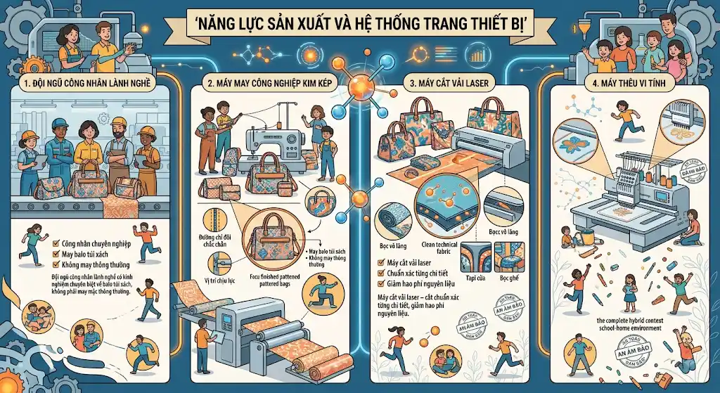 Xưởng May Balo Giá Rẻ TP HCM Xưởng May Balo Giá Rẻ TP HCM