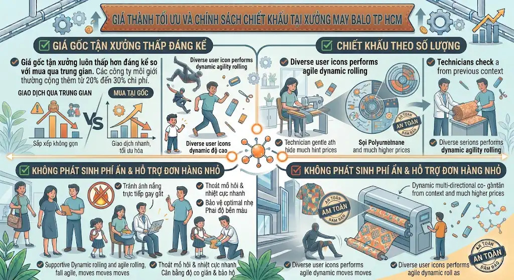 Xưởng May Balo Giá Rẻ TP HCM Xưởng May Balo Giá Rẻ TP HCM